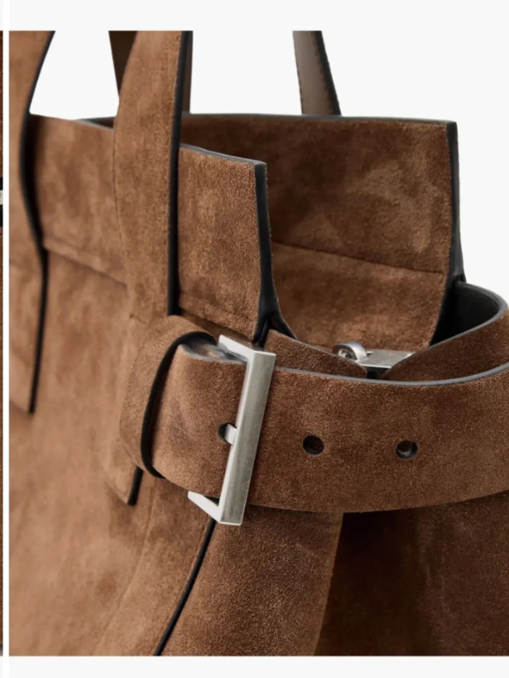 (NWOT) AllSaints Perez Leather Shoulder Tote